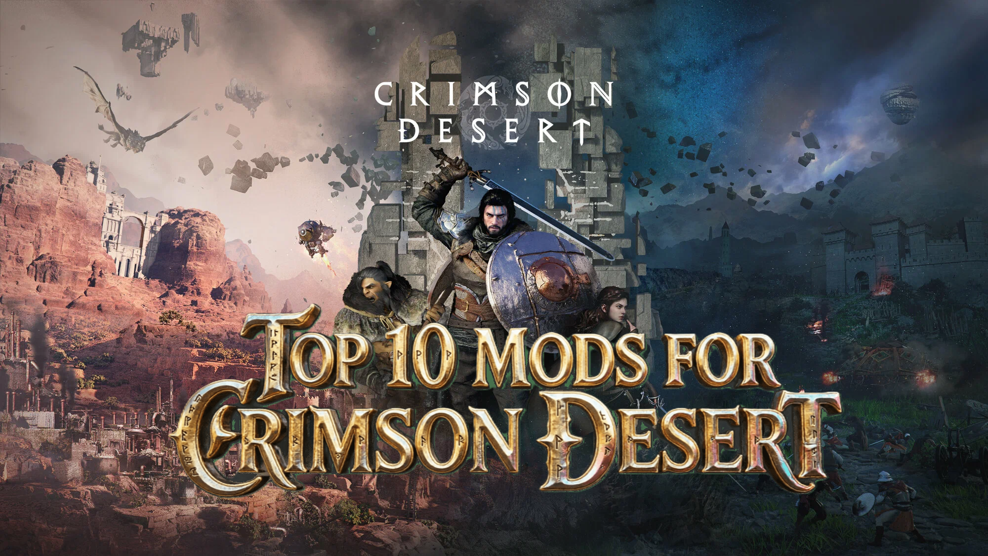 Топ-10 модов для Crimson Desert: от бесконечной выносливости до женского персонажа