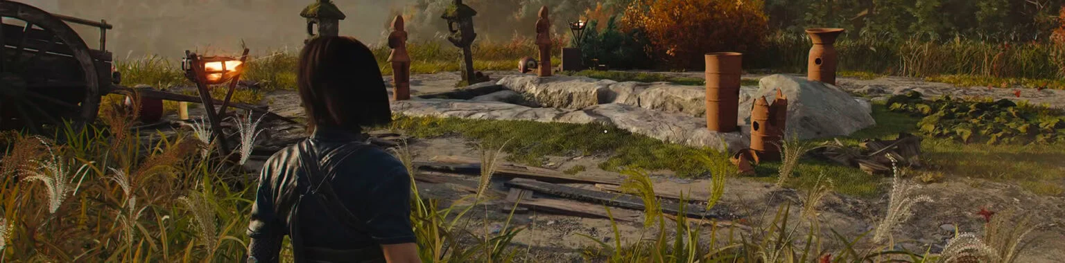 Assassin's Creed Shadows: кофун Макино Курумадзука и Румянец земли